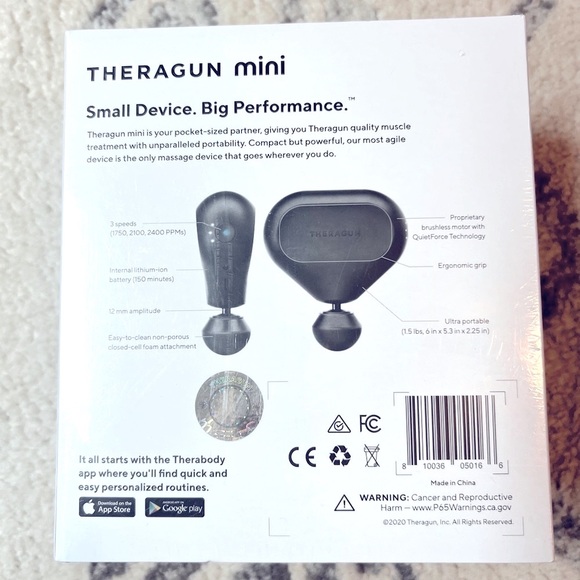SOLD Theragun Massager Mini - NIB - Picture 2 of 3